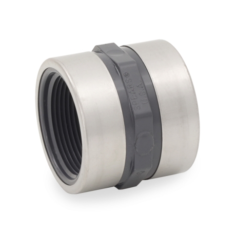 1-1/2" PVC (Sch 80) FIP x FIP Coupling, Special Reinforced