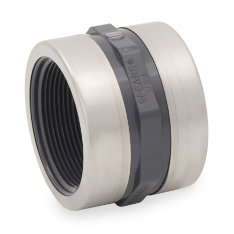 2" PVC (Sch 80) FIP x FIP Coupling, Special Reinforced