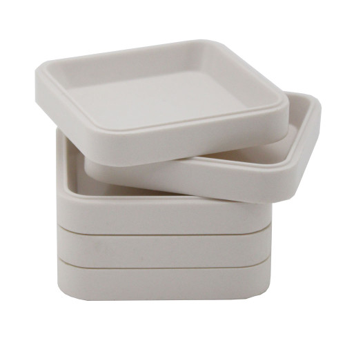 Square Parts Trays Stack of 5