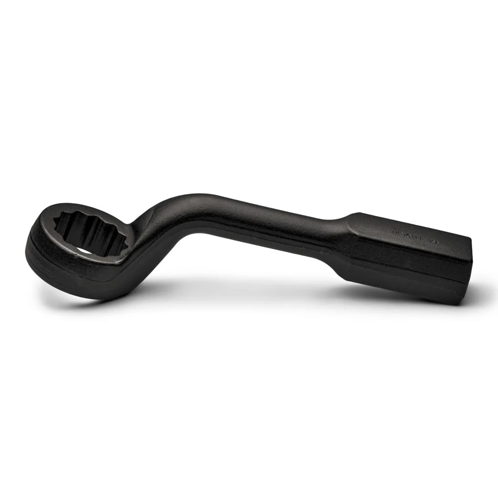 Striking Face Box Wrench 12 Point 45⁰ Offset Handle Heavy Duty Black Industrial – 1-1/16″