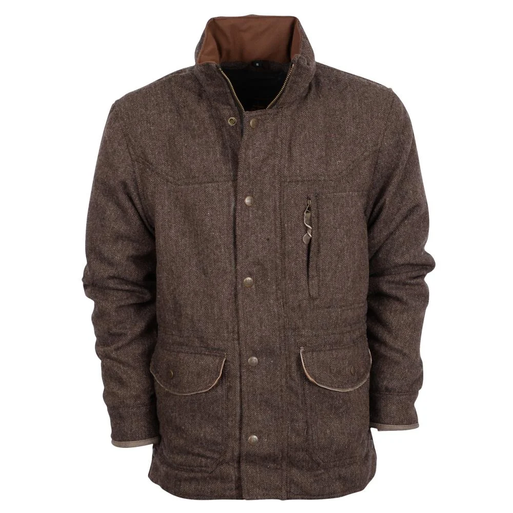 STS Ranch Wear Men’s Smitty Tweed Chocolate Jacket