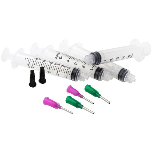 4 Piece Empty Syringe Set for Thicker Viscosity Glue