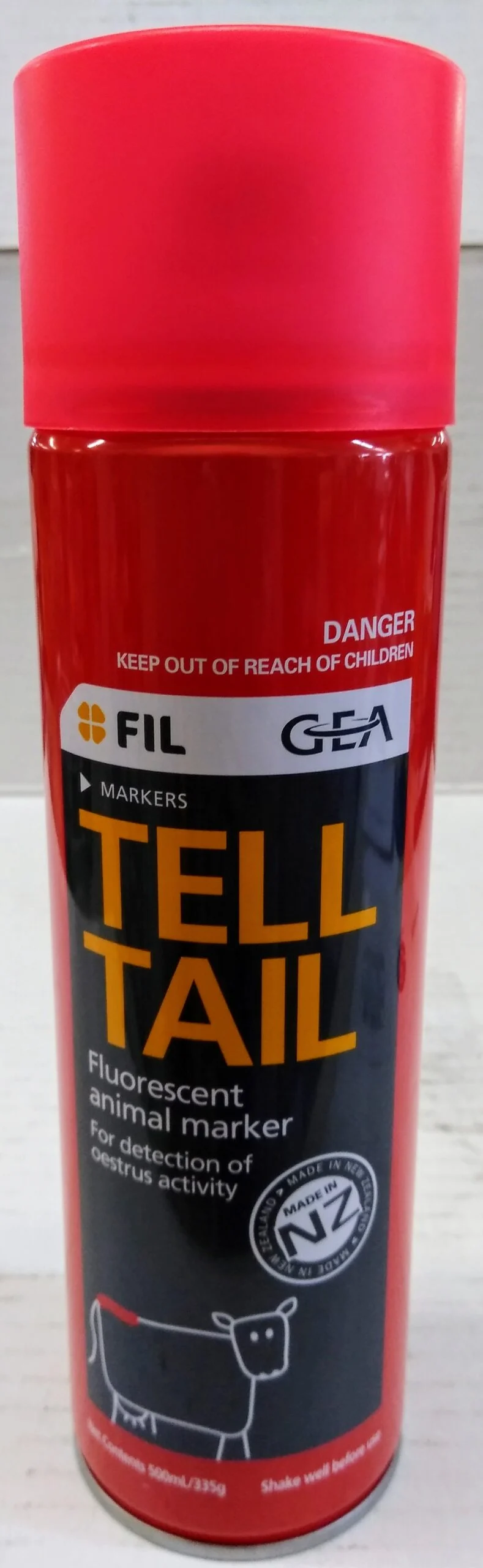 Tail Tell Paint Red Areosal