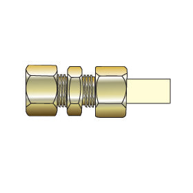 3/4" CTS CPVC Transition Union with Brass Compression TUC-007