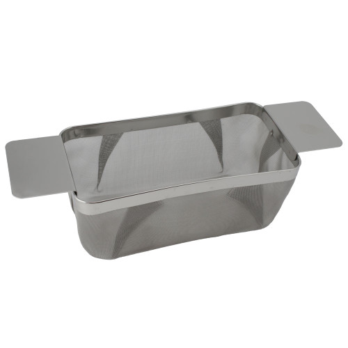Extra Fine Mesh 3 Quart Ultrasonic Cleaning Basket 8 x 4 x 3 1/2 Inches