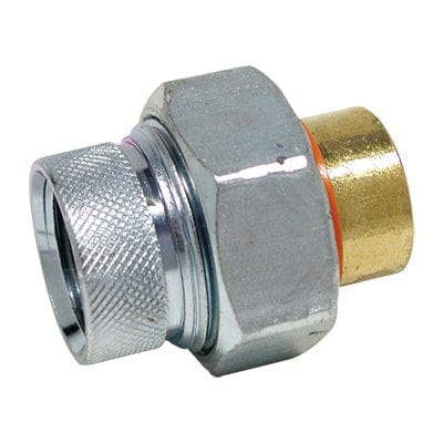 3/4" Female IPS x Brass Sweat Dielectric Union