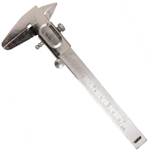 Jewelry and Watch Micrometer Columbus Style Vernier Caliper Gauge 125mm 5 Inches