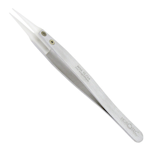 Horotec Aluminum Tweezer with Very Fine Delrin Tips